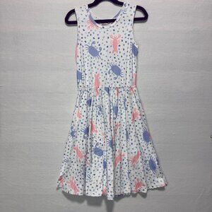 Girls Dress Size 8/10 DotDotSmile Tank Crab Print New with Tags